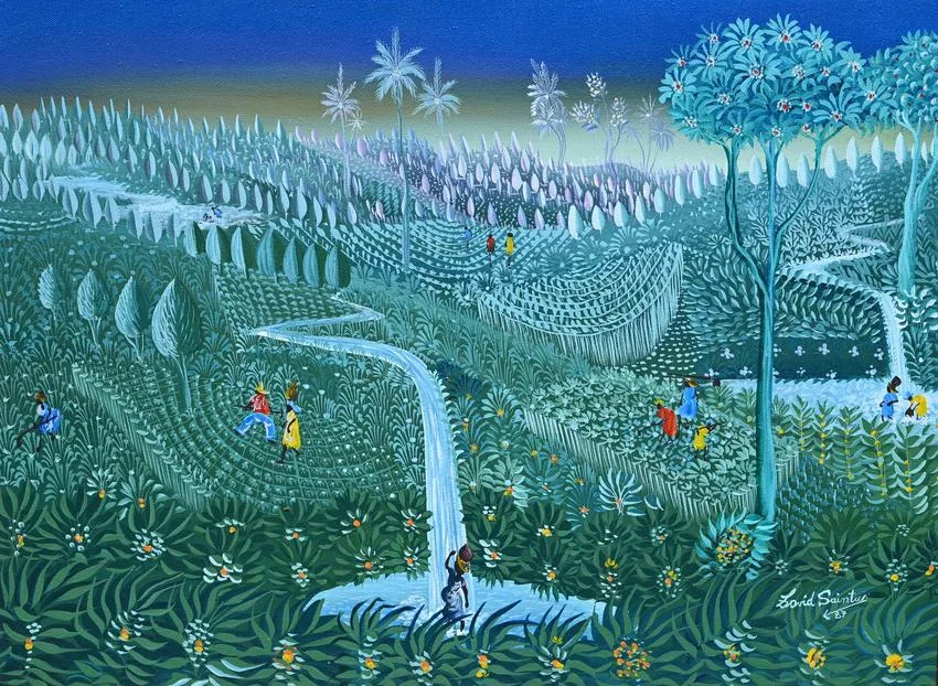 David Saintus, Untitled, Oil on Canvas