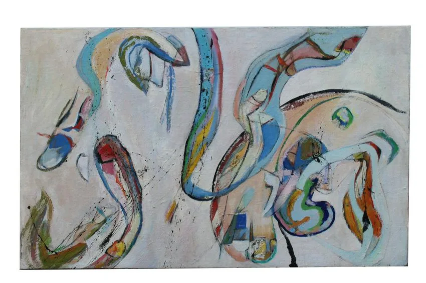 Thomas Koether, Source, Oil on Canvas