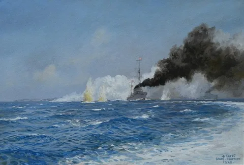 Untitled by Johann Seits, Watercolor & Gouache, sold Apr 2023