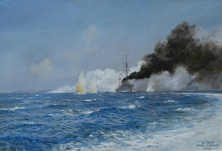 Untitled by Johann Seits, Watercolor & Gouache, sold Apr 2023