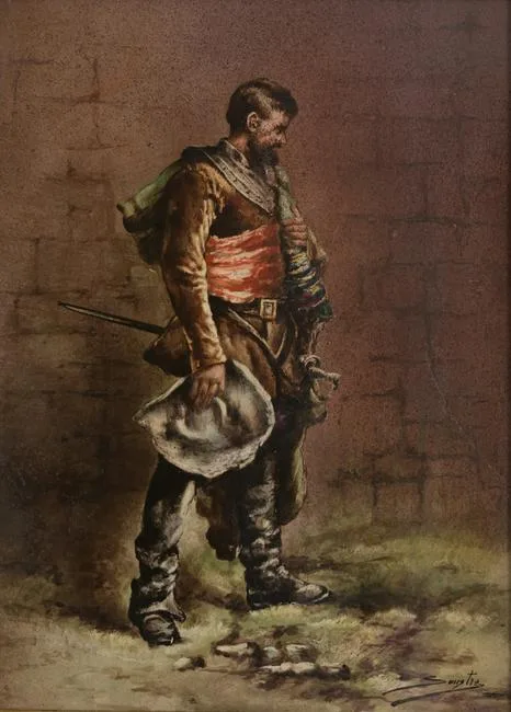 Untitled by Alexandre Soustre, Oil, offered Apr 2023