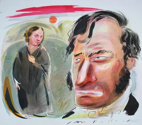 Ian Pollock, Thomas Hardy - Tess of the D'Urbervilles, Watercolor on Illustration Board