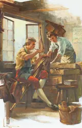 Leatherworker Craftsmen, Helmuth Stone Gallery 2023