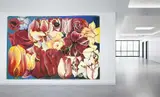 Lowell Nesbitt, Crowded Garden Part II (1980)