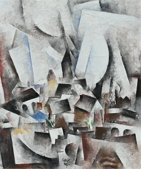 Robert Marc, Untitled, Oil on Canvas