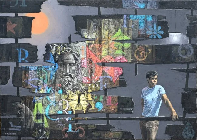 Jack Frankfurter, Untitled, Oil on Canvas