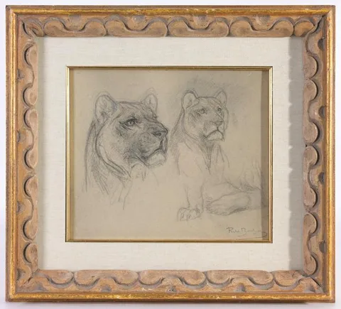 Rosa Bonheur, Untitled, Pencil on Paper