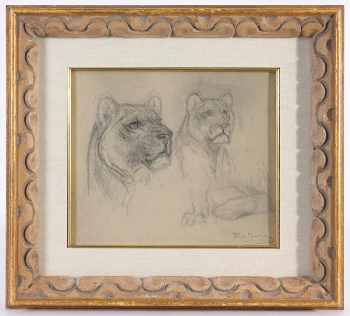 Rosa Bonheur, Untitled, Pencil on Paper