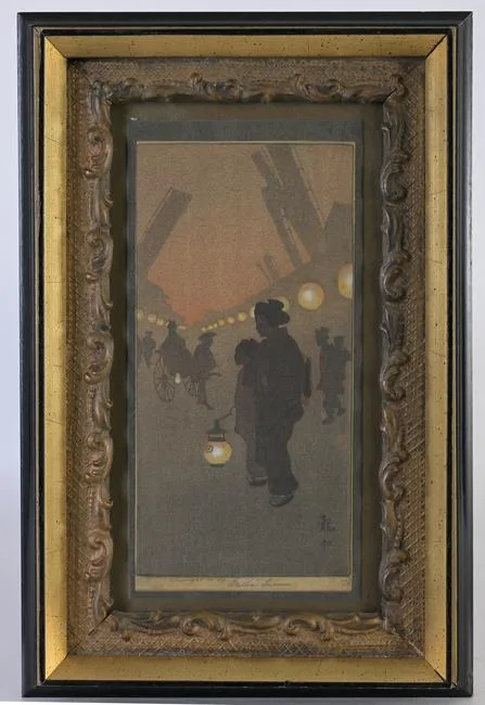No. 75 by Bertha Lum, Color Woodblock Print, offered Jun 2023