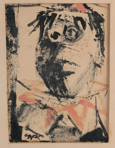 Untitled by Karel Christiaan Appel, Mixed Media on Paper, offered Jun 2023