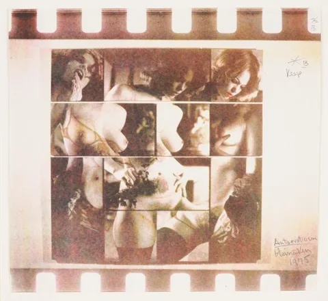 Robert Heinecken, Autoeroticism, Color Print