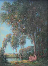 Roy Charles Gamble, Nudes in a Landscape