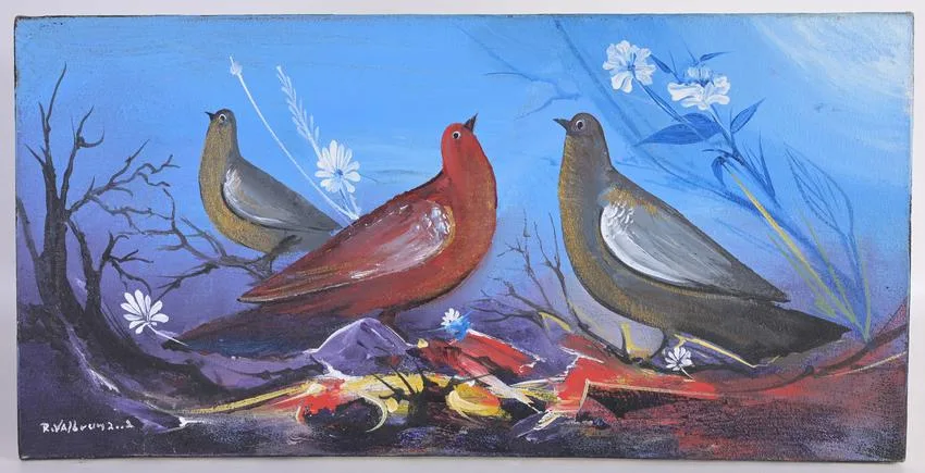 Reginald Valbrun, Untitled, Oil on Canvas