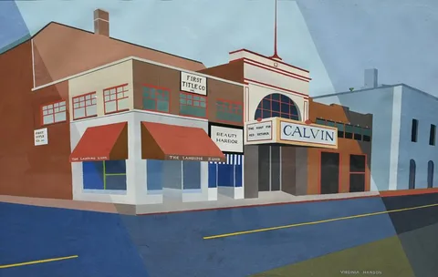 Virginia Hanson, The Hunt for Red October, Watercolor/gouache