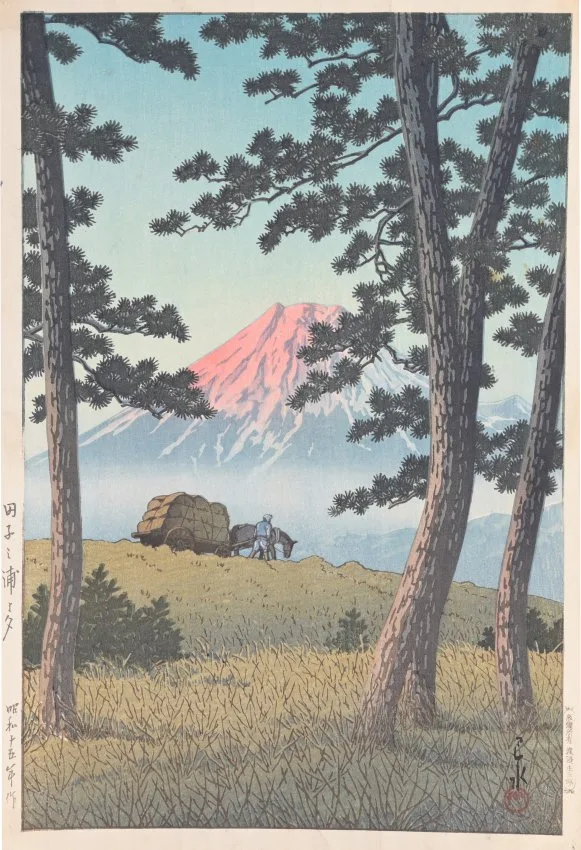 Untitled by Kawase Hasui, 1940, Woodblock, sold Jun 2023