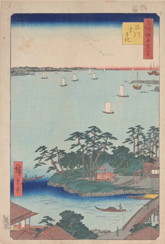 Ando HIroshige, Untitled, Woodblock print