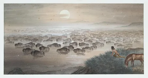 Kinuko Y. Craft, Untitled, Watercolor on Illustration Board