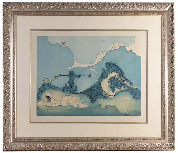 Dorothea Tanning, Bonjour Max Ernst, Aquatint