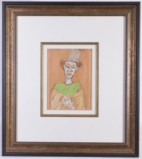 Georges Rouault, Untitled, Pastel & Ink on Paper