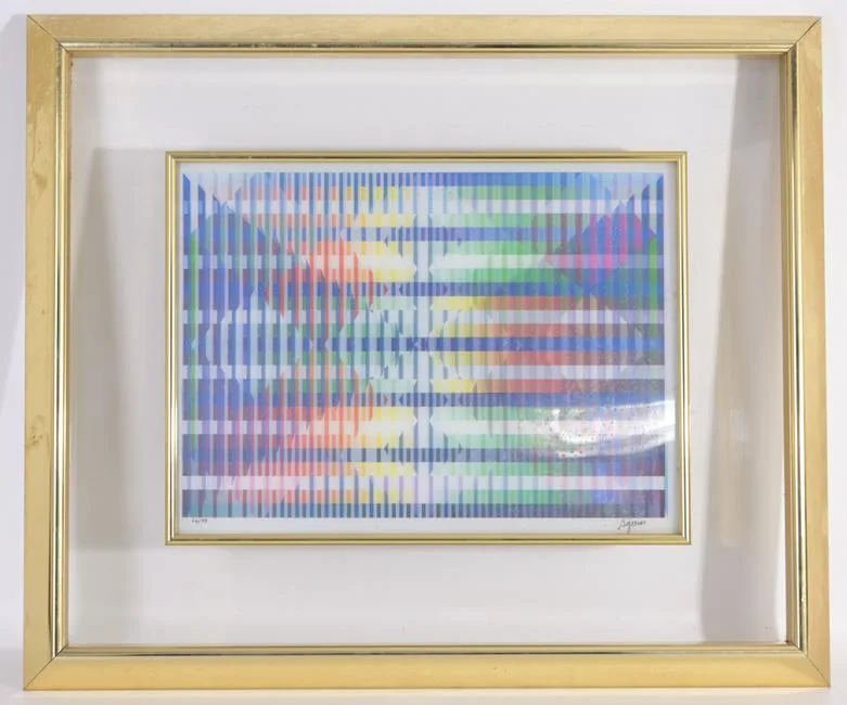 Passage by Yaacov Agam, Print, sold Aug 2023
