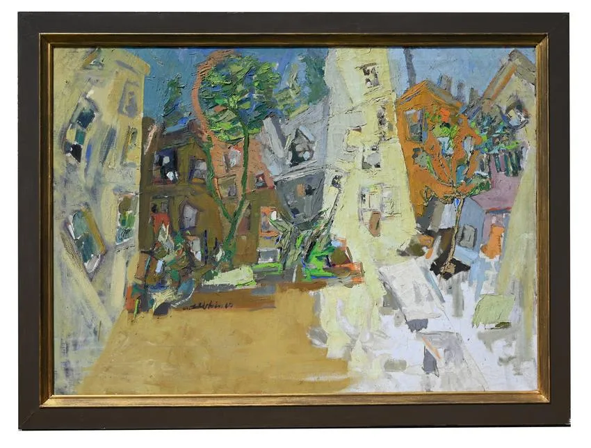 Untitled by Alan Goldstein, Oil on Canvas, offered Aug 2023