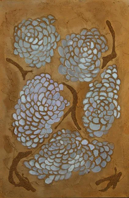 Sara Isabelle Conca, Untitled, Mixed Media on Canvas