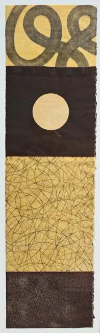 David Shapiro, Origin & Return 2, 1999, Etching