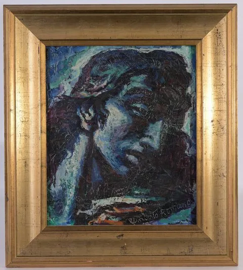 Umberto Romano, Untitled, Oil on Panel