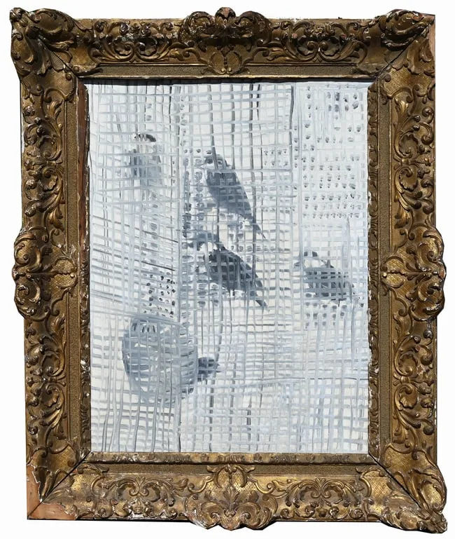 Untitled by Hunt Slonem, Oil on Canvas, sold Sep 2023