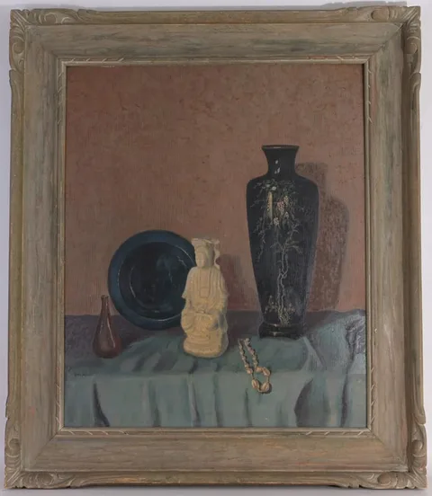 Louis Saphier, Untitled, Oil on board