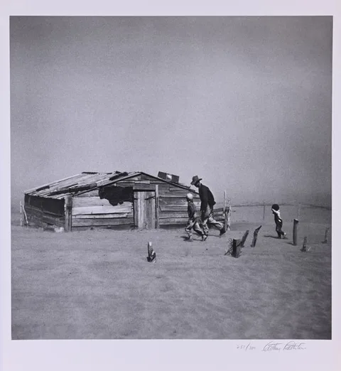 Arthur Rothstein, Dust Storm, Cimarron County, Oklahoma, Gelatin Silver Print