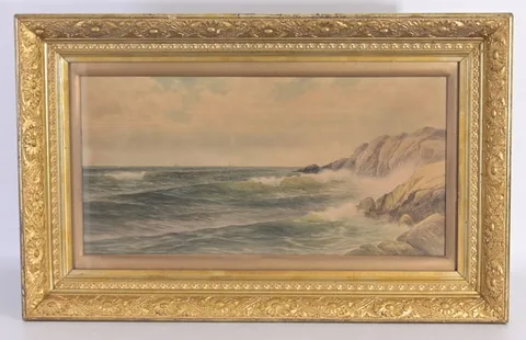 Untitled by George Howell Gay, Watercolor, sold Sep 2023