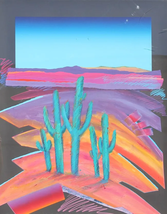 Where to Go Next by Patrick Coffaro, mixed media, offered Sep 2023