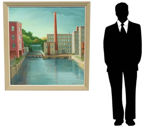 Untitled by Penelope Manzella, Oil on Canvas, sold Sep 2023