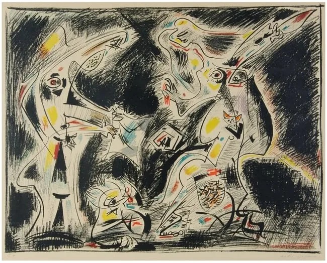 Judith by André Masson, Color Lithograph, offered Sep 2023