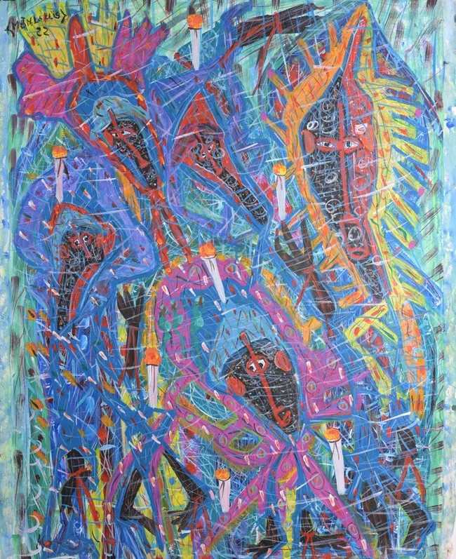 Maxan Jean-Louis, Untitled, Oil on Canvas