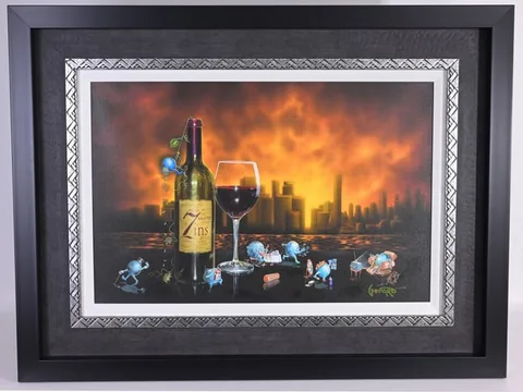 Zins of the City by Michael Godard, Giclee, sold Sep 2023