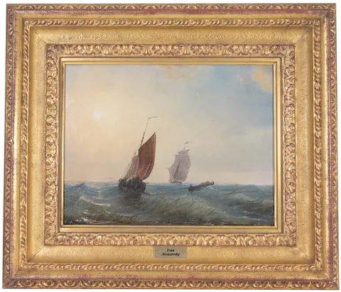 Untitled by Ivan Konstantinovich Aivazovsky, Oil on Panel, offered Nov 2023