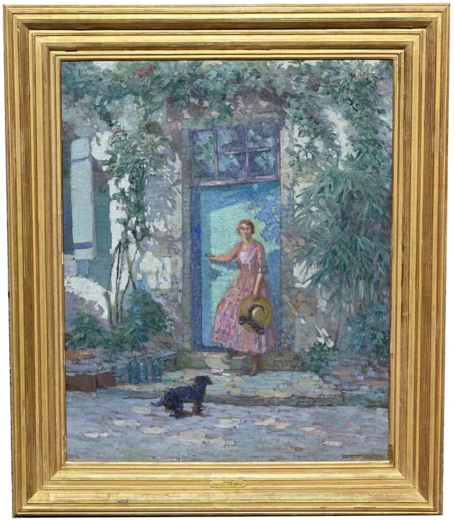 Sybil by Gilbert White, Oil on Canvas, offered Nov 2023