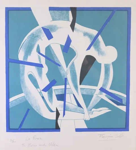 Françoise Gilot, La Roue, Color Lithograph