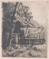 Paul Cézanne, Entree de Ferme, rue Remy, Auvers