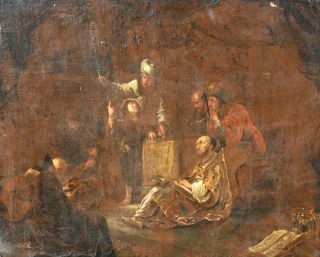 Untitled by Leonard Bramer, Oil on Canvas, offered Nov 2023