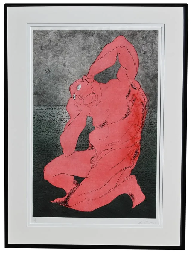 Sandro Chia, Untitled, Aquatint