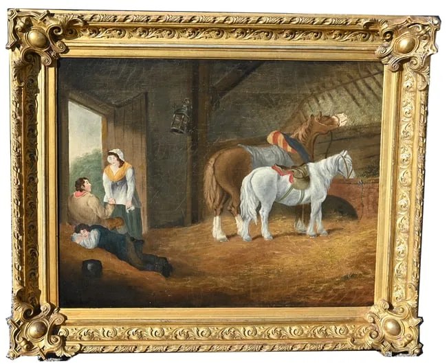 Untitled by George Morland, Oil on Canvas, offered Nov 2023