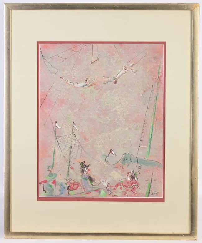 High Wire by Albert Patecky, Mixed media, offered Nov 2023