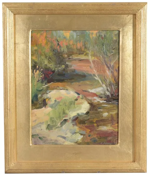 Robert Moore, Corral Creek, Oil on Canvas