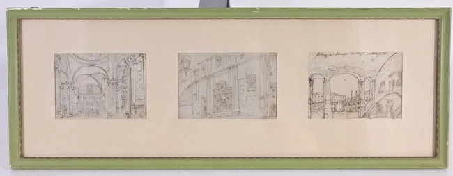 Untitled by Romolo Liverani, Ink and Pencil, offered Nov 2023