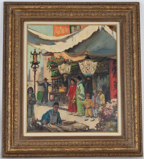 Untitled by Davis Francis Schwartz, Oil on Canvas, offered Nov 2023