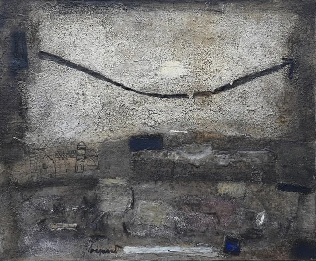 Le Petit Chateau du Soir by James Coignard, Oil on canvas, sold Nov 2023