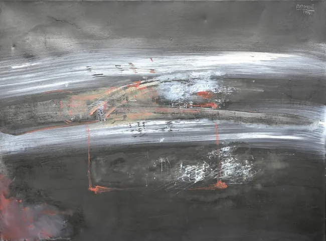 Untitled by Paul Rambié, Oil on Canvas, sold Nov 2023